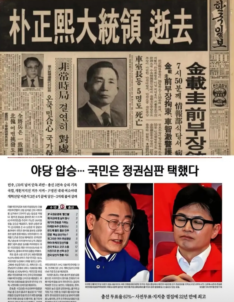 韩国报纸50年巨变