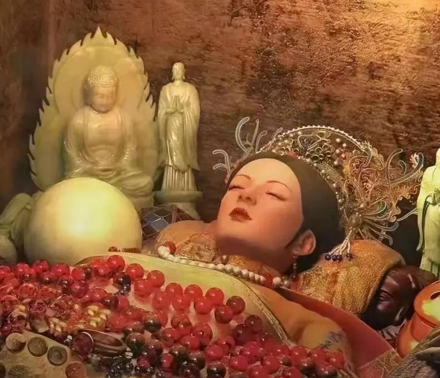 龙袍枯骨与凤冠艳尸