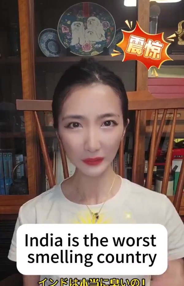 日本女网红被印度'毒气'熏到崩溃！落地几小时尖叫逃跑